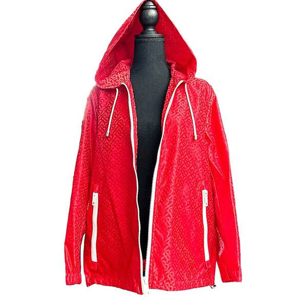 Burberry Ladies Outerwear all-over TB monogram logo (US Size 4) - Picture 1 of 11